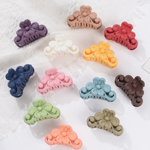 B. phne màu rắn Claw Clip lớn barrette cua tóc vuốt tắm Clip kiểu tóc đuôi ngựa phụ kiện nonslip mạnh mẽ giữ dày Cle - Product Image 2