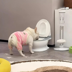 Bol d'eau créatif pour chat, style toilette, grande ouverture, antidérapant pour chats - Product Image 3