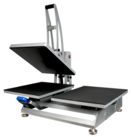 Presse à Chaud Colorking Industrielle Double Stations Semi-Automatique Numérique 16x20 pour Transfert par Sublimation