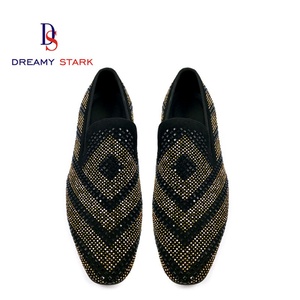 Nuevos Zapatos de Primavera Dreamy Stark Hechos a Mano de Alta Calidad, Ligeros y Cómodos, con Diseño de Diamantes, de Cuero y Gamuza, Personalizados para Otoño - Product Image 2