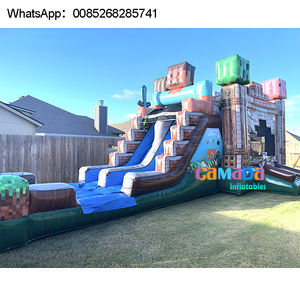 Castillo inflable para exteriores unisex, combo de gorila de salto de PVC con tobogán para casa de rebote de Castillo de frutas - Product Image 6