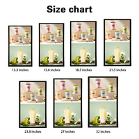 Pantallas de Señalización Digital para Interiores con Montaje en Pared de 13.3", 15.6", 18.5", 21.5", 27" y 32" con Sistema Android para Señalización en Puertas de Ascensor