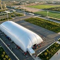 Cubierta Inflable para Cancha de Fútbol en Interiores, Estructura Inflable para Estadios, Domos Deportivos