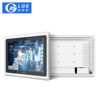 Monitor LCD LGS 10.1 Inci All in One PC, Monitor Industri IP67 Komputer Laptop dengan Type-C SIM COM USB LAN DC