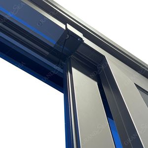 Porte Scorrevoli in Alluminio Economiche Personalizzabili a Quattro Ante con Apertura a Battente, Porte in Vetro e Alluminio PT PD - Product Image 6