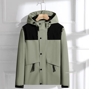 Comercio exterior transfronterizo de chaquetas nuevas de otoño e invierno, cortavientos de una sola capa de marca para exteriores, moda para hombres y mujeres. - Product Image 3