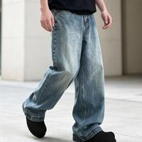 Jeans baggy ODM Stonewashed Vintage Streetwear pour hommes