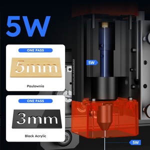 Atomstack A5 PRO V2 5W DIY khắc cho Gỗ Kim Loại Acrylic Glass da khắc <span class=keywords><strong>CNC</strong></span> Máy tính để bàn cắt laser Khắc Máy - Product Image 3