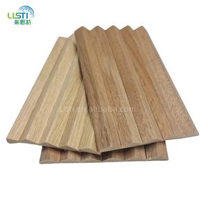 Akupanel durevole elegante stecca <span class=keywords><strong>legno</strong></span> di quercia impiallacciatura acustica <span class=keywords><strong>pannelli</strong></span> da parete 300*2400*12mm pannello Akustik per soggiorno insonorizzato - Product Image 2