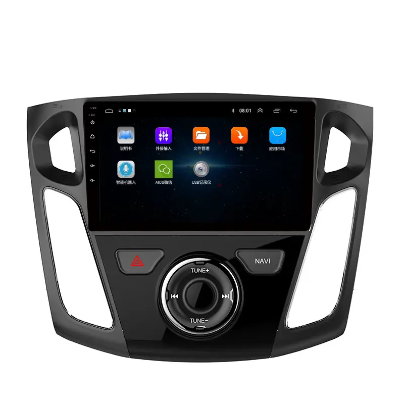 Plus Sizens hortsor GPS Navigator Universal Autoradio GPS Bluetooth Musik Teslashorts10 Cm Solid Soporte Universal Para Radio 9"