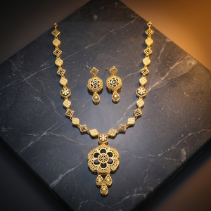 Joyería al por Mayor: Juego de Collares Cortos de Latón con Baño de Oro 14K/18K/24K, Diseño Turco Tradicional, Joyería de Moda, Oro Joyería - Product Image 3
