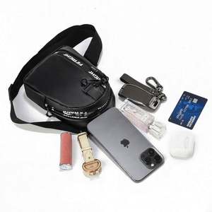 Bolso Bandolera de Piel Sintética para Mujer, Diseño Moderno, Colores Dulces, Bolso de Hombro, Bolso para Teléfono - Product Image 5