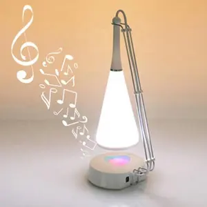 UBS заряжаемый портативный Настольный светильник, Сенсорный Музыкальный Настольный светильник, современный