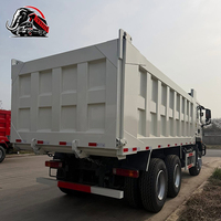 Camion benne Sinotruk Howo pour le transport de sable et de gravier, 371 ch, 6x4, camion benne Howo TX d'occasion