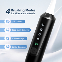 Fabricant chinois de brosse à dents électrique sonique automatique rechargeable IPX7 38000 oscillations
