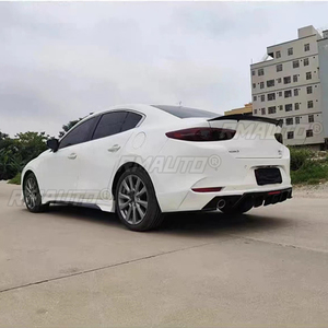 Alerón Trasero de Plástico ABS sin Pintar con Color de Imprimación, Accesorios para Automóviles Mazda 3 Axela Sedán 4 Puertas 2014 2015 2016 2017 - Product Image 3