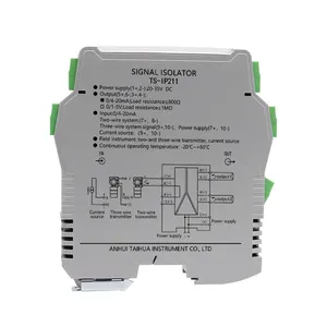 Aislador de señal 0-75mV/4-20mA Convertidor de señal 9VDC-32VDC Adquisición de señal Convertidor RS485