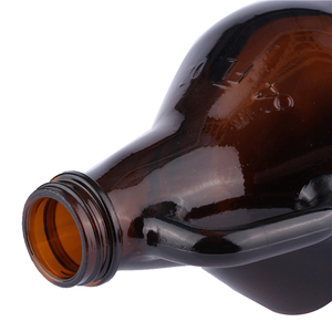 En gros 2l 4l nébucadnezzar antique demi gallon verre bouteilles de bière vides Avec queue de poisson poignée - Product Image 4