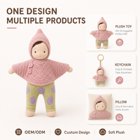 Jouet en peluche personnalisé pour bébé, directement de l'usine, à partir de vos illustrations, OEM ODM, poupée en peluche pour marques IP originales