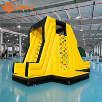 Ceyu Mur d'escalade gonflable commercial avec toboggan et structure de saut, idéal pour les fêtes d'enfants, vente en gros directe usine