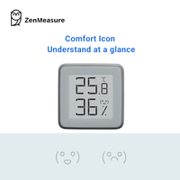 ZenMeasure Best-seller pour capteur de température 5.0, thermomètre numérique, hygromètre portable avec grand écran LCD