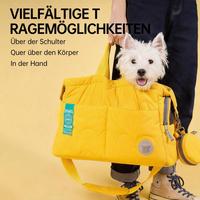 Sac de transport étanche pour animaux de compagnie, petit sac à bandoulière pour chiens et chats avec poches, sangle réglable, sac d'extérieur multi-usages, vente en gros