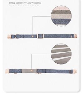 Vente en gros de colliers et de laisses en nylon de haute qualité, multicolore, métal et cuir, pour chats et chiens - Product Image 4
