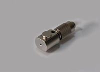 Adaptateur de fibre optique FC/PC avec ferrule en céramique et capuchon anti-poussière pour test de raccordement de fibre optique