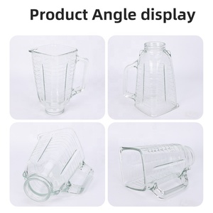 1.25L vuông lọ thủy tinh cho hệ điều hành Máy Xay Sinh Tố - Product Image 5