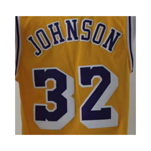 Prêt à Expédier <span class=keywords><strong>Larry</strong></span> <span class=keywords><strong>Bird</strong></span> <span class=keywords><strong>Maillot</strong></span> de Basketball Jaune Classique Meilleure Qualité Cousu Plus La Taille Disponible - Product Image 3