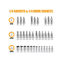 Kit d'outils à main d'atelier automobile Portable OEM personnalisé peu inclus compresseur d'air de voiture pour le démontage assemblage réparation automobile