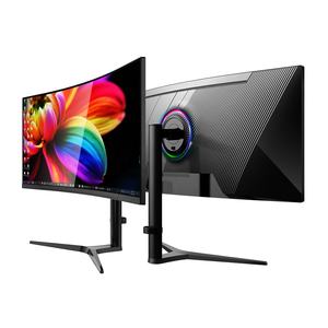 Lunette ultra-mince <span class=keywords><strong>120Hz</strong></span>/144Hz/165Hz 2K/4K LED Moniteur de jeu incurvé Options bon marché pour panneaux TFT 24 27 32 pouces - Product Image 1