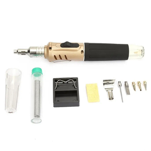 Juego <span class=keywords><strong>de</strong></span> <span class=keywords><strong>Soldador</strong></span> <span class=keywords><strong>de</strong></span> Gas Butano 10 en 1, Pluma <span class=keywords><strong>de</strong></span> Soldadura <span class=keywords><strong>de</strong></span> Gas con Encendido Inalámbrico Automático 1300 ℃    Herramientas <span class=keywords><strong>de</strong></span> Soldadura Portátiles Recargables - Product Image 5