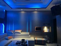 Panel de Pared Moderno de Chapa de Madera de Bambú con Función Impermeable e Ignífuga