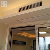 Diffuseur d'air linéaire réglable pour système HVAC, grille d'aération de plafond