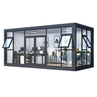 6m z-pliable minuscule design industriel structure en acier maison conteneur préfabriquée paquet plat à vendre louer pour la maison bureau hôtel villa