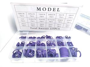 Assortiment de 530 pièces NBR caoutchouc <span class=keywords><strong>joint</strong></span> torique joints d'étanchéité 18 tailles boîte de réparation rondelle <span class=keywords><strong>joint</strong></span> <span class=keywords><strong>plomberie</strong></span> haute température - Product Image 3