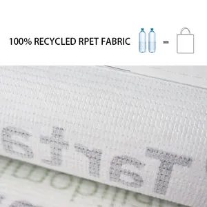 Individuelle OEM Hand-Einkaufstasche Werbe-RPET-Recycling-Material aus Vliesstoff mit Karikaturdruck