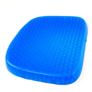 bloco de gelo em gel de refrigeração cama Suppliers-Almofada de assento de motocicleta, almofada adesiva de gel azul adesiva para uso na fábrica do oem