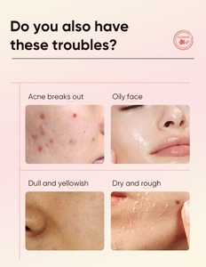 Crème Visage <span class=keywords><strong>Hydratante</strong></span> aux Herbes et à l'Acide Salicylique pour Nettoyage en Profondeur, Réduction des Pores, Contrôle du Sébum, Tous Types de Peaux, Peau Nettoyée - Product Image 3