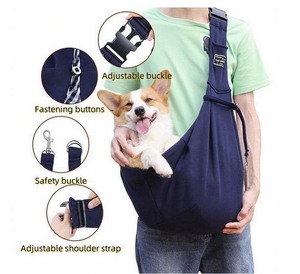 Logo su misura di lusso Pet <span class=keywords><strong>marsupio</strong></span> portatile a spalla singola da viaggio <span class=keywords><strong>per</strong></span> Cat Dog cucciolo all'aperto Pet <span class=keywords><strong>marsupio</strong></span> - Product Image 3