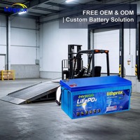 Batería de Tracción Industrial de 24V 300AH, Celda de Batería LiFePO4, Salida Estable para Montacargas en Terrenos Difíciles, UL UN38.3 CE RoHS OEM ODM