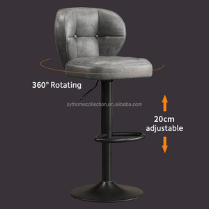Tabouret de <span class=keywords><strong>bar</strong></span> confortable en cuir PU capitonné SYT Premium pour hôtel, tabouret de <span class=keywords><strong>bar</strong></span> confortable et soutien-gorge pour <span class=keywords><strong>bar</strong></span> à whisky - Product Image 5