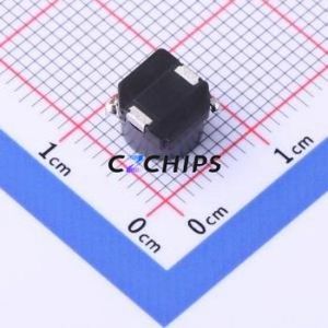 Inducteur de puissance CDRR7D45T125NP-100MC SMD, 7,2x7,2 mm (inductance : 10 µH) (précision : 20 %, courant nominal : 1,96 A) - Product Image 2