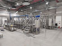 Système de brassage de bière artisanal METO Best Craft 50/100L avec moteur, pompe à pression et chauffage électrique