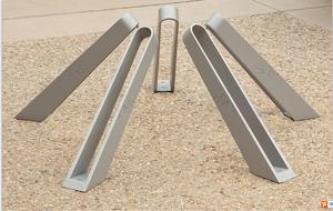 Soporte central para <span class=keywords><strong>bicicleta</strong></span>, estante de almacenamiento para bicicletas, moderno, de acero grande, de pie, para <span class=keywords><strong>estacionamiento</strong></span> - Product Image 6