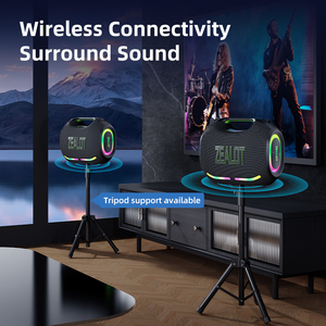 Altavoz Karaoke Portátil Zealot ZE01 de 120W con Luces RGB, Altavoz Bluetooth con Micrófonos <span class=keywords><strong>para</strong></span> Fiestas, Venta al Por Mayor de Fábrica - Product Image 5