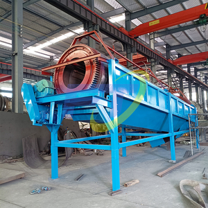 Crible rotatif à <span class=keywords><strong>tambour</strong></span> de grande capacité 1500*8000, 100TPH, pour usine d'extraction d'or - Product Image 2