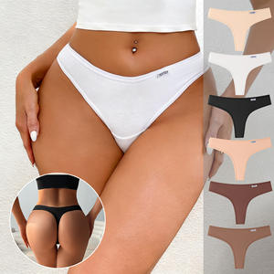 Slip <span class=keywords><strong>Sexy</strong></span> Hipster S-XL per Donna, Confezione da 6, Perizoma Femminile, Intimo Comodo in Cotone, Mutandine Sportive da Donna - Product Image 1