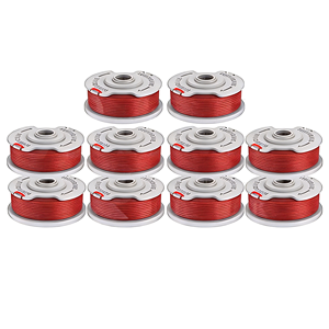 Pièces de tondeuse à gazon, bobine de fil pour coupe-herbe 1,6 mm/30 pieds, lot de 10, 15306-20, compatible avec Gardena SmallCut 300 Art 8844 et Art 8845 - Product Image 1